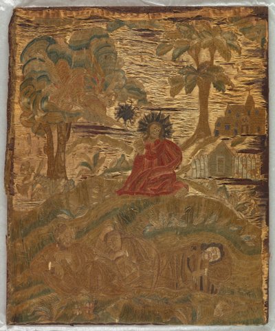 Hímzett kép alkotó: Unknown artist