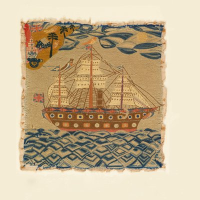 Hímzett kép alkotó: Unknown artist