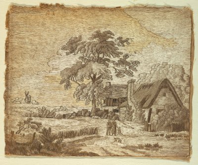 Hímzett kép alkotó: Unknown artist