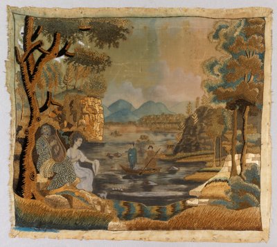 Hímzett kép alkotó: Unknown artist