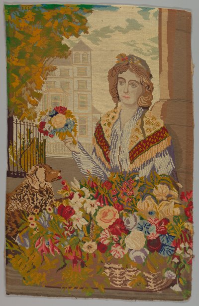Hímzett kép alkotó: Unknown artist
