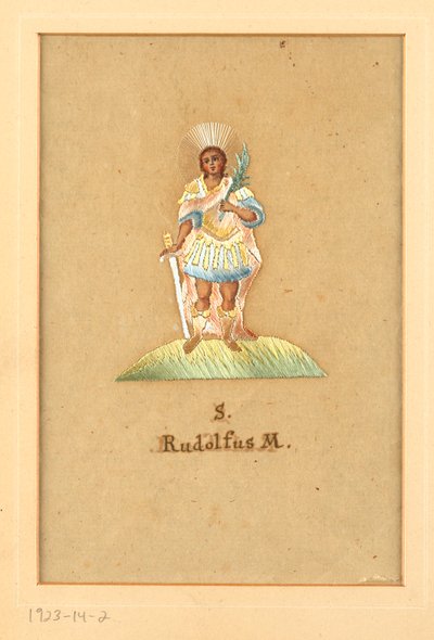 Hímzett kép alkotó: Unknown artist