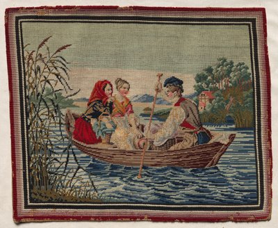 Hímzés kép alkotó: Unknown artist