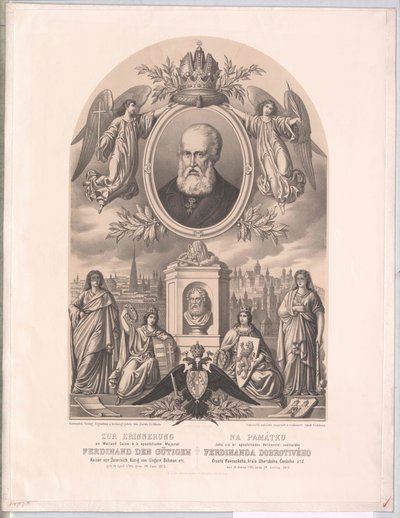 I. Ferdinánd osztrák császár (nyomtatás) alkotó: Unknown artist