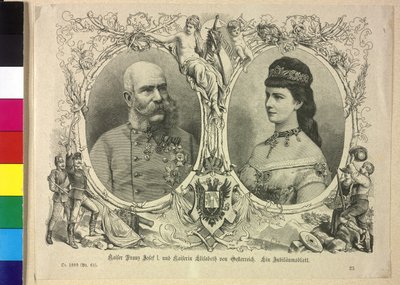 Ausztria császára és I. Ferenc József Erzsébet alkotó: Unknown artist