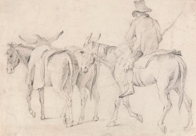 Farmer öszvérekkel alkotó: Unknown artist