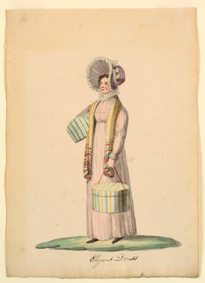 Divat: Elegáns ruha alkotó: Unknown artist