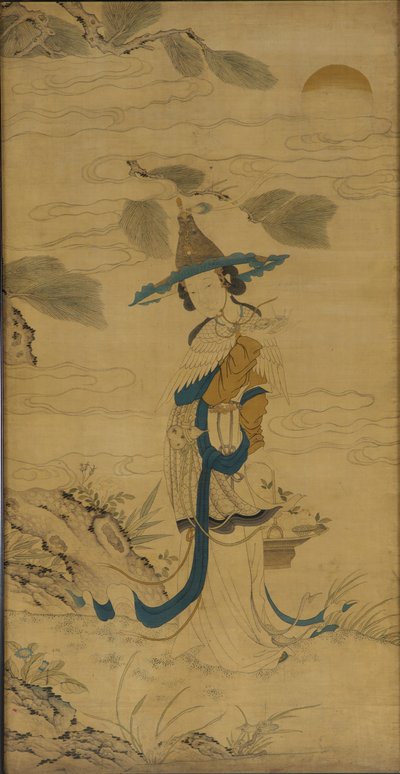 Halhatatlan nő egy kosárral alkotó: Unknown artist