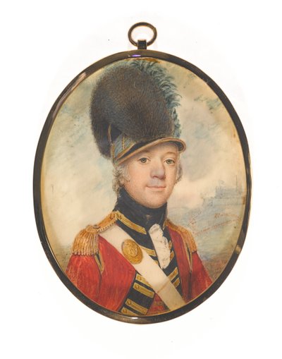 Könnyűgyalogezred tábori tisztje alkotó: Unknown artist