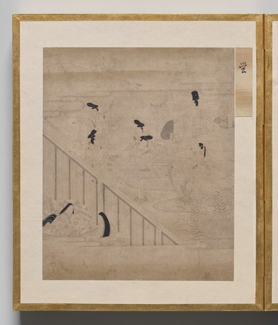 Szentjánosbogarak az Illusztrációk albumából a Genji meséjéhez alkotó: Unknown artist