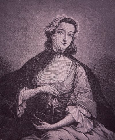 Flora Macdonald, az odaadó Jacobite, aki segített Bonnie Prince Charlie-nak megszökni alkotó: Unknown artist