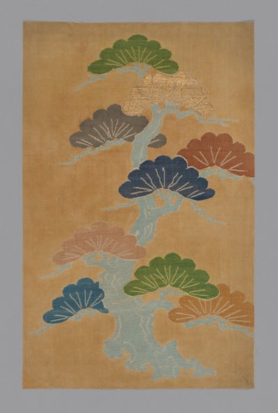 Töredék (egy Noh jelmezből) alkotó: Unknown artist