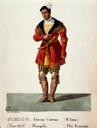 Francois Joseph Talma az Otellóban, Jean-Francois Ducistól alkotó: Unknown artist