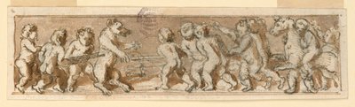 Frieze a vadászó gyerekekkel alkotó: Unknown artist