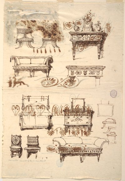 Bútortervek alkotó: Unknown artist