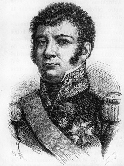 Dominique-Joseph Vandamme tábornok (1770-1830), Unsebourg grófja. alkotó: Unknown artist