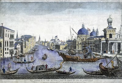 Velence általános képe - metszet alkotó: Unknown artist