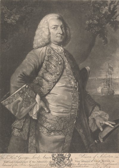 George Anson, 1. báró Anson alkotó: Unknown artist