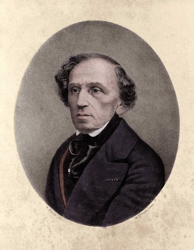 Giacomo Meyerbeer (1791-1864), német zeneszerző. alkotó: Unknown artist