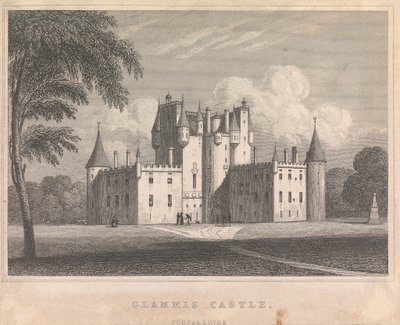 Glamis kastély, Forfarshire; 9. oldal (2. kötet) alkotó: Unknown artist