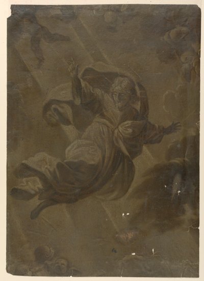 Isten az Atya alkotó: Unknown artist