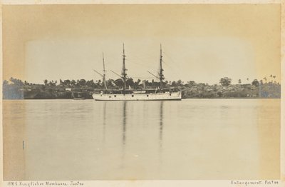 HMS Kingfisher. Mombassa. alkotó: Unknown artist
