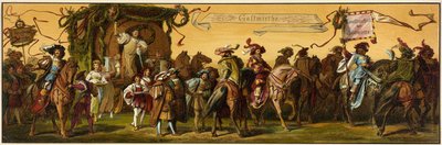 Hans Makarts felvonulása Bécs városában alkotó: Unknown artist