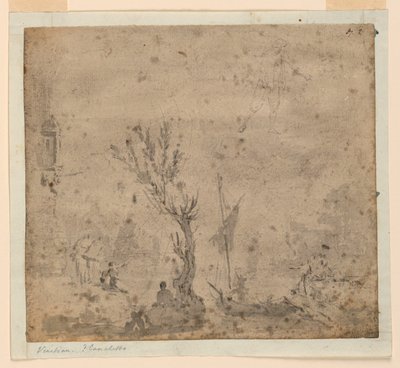 Kikötői jelenet alkotó: Unknown artist