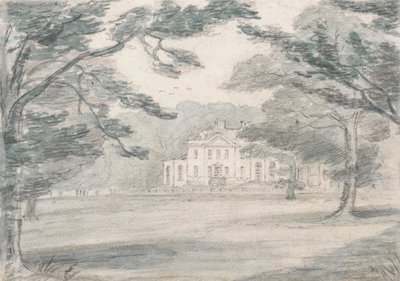Havering Bower, Essex (Kilátás egy vidéki kastélyra) alkotó: Unknown artist