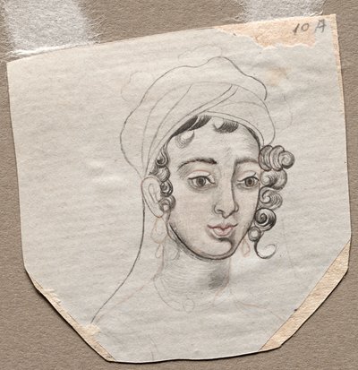 Egy fiatalember feje alkotó: Unknown artist