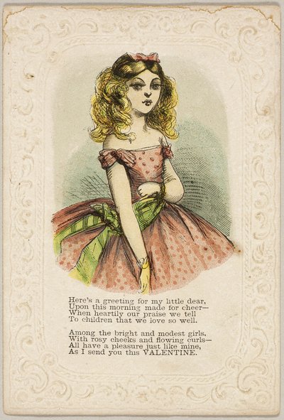 Itt egy üdvözlet az én kis kedvesemnek (valentin) alkotó: Unknown artist
