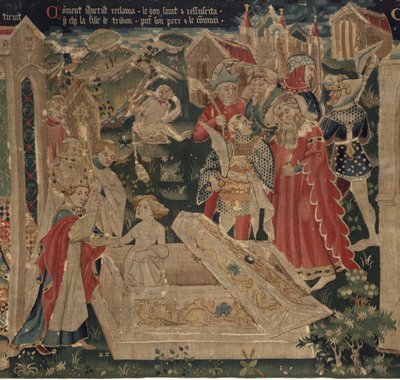 Saint Piat és Saint Eleuthère története, 12. jelenet: A tribiun lányának feltámadása alkotó: Unknown artist