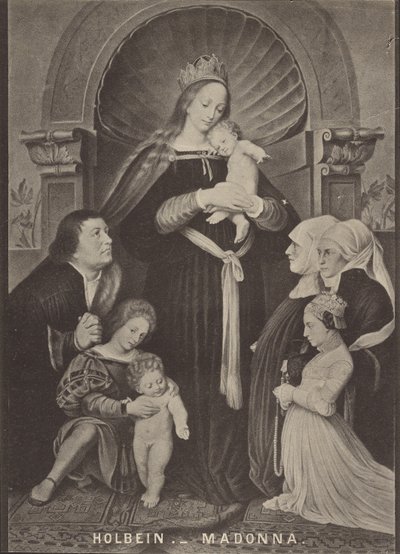 Holbein - Madonna alkotó: Unknown artist