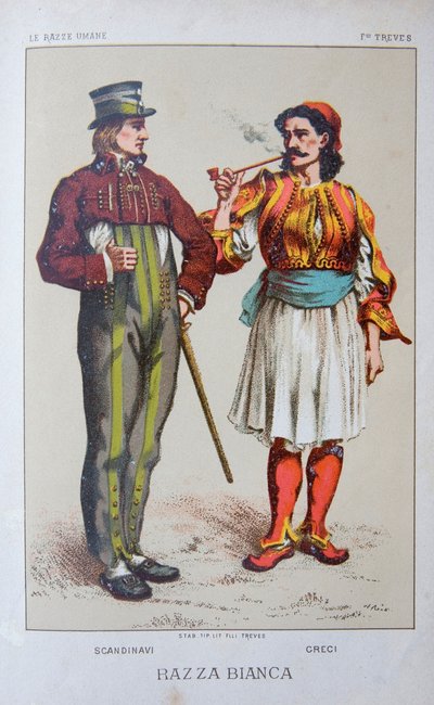 Illusztráció: Louis Figuier "Az emberi faj". alkotó: Unknown artist