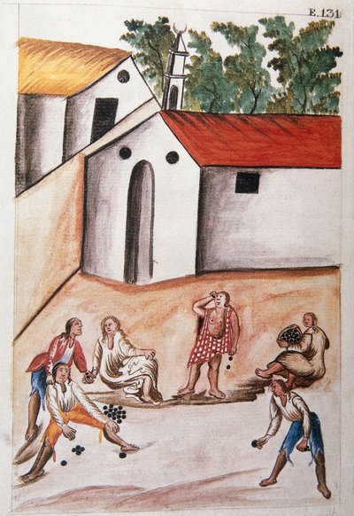 A "Trujillo del Peru" vagy "Codex Martinez Companion" könyv, Baltazar Martinez Companion és Bujanda, Trujillo püspöke (1782-1785) alkotó: Unknown artist