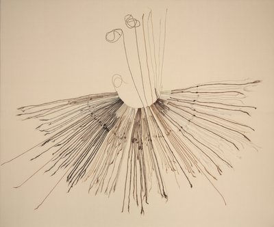 Inka Khipu (szálas rögzítőeszköz) alkotó: Unknown artist