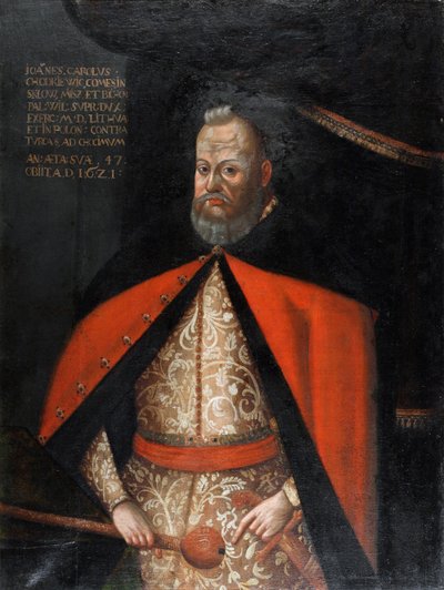 Jan Karol Chodkiewicz, Lituanie grand hetman – Jan Karol Chodkiewicz (1560-1621), névtelen portréja. Olajfestmény alkotó: Unknown artist
