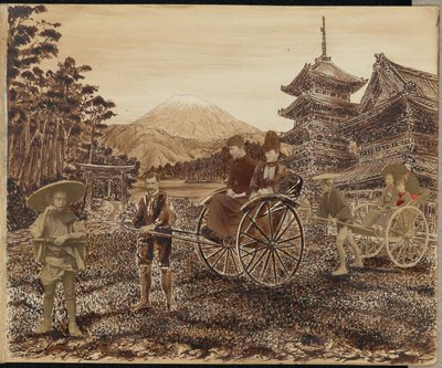 [japán jelenet] alkotó: Unknown artist