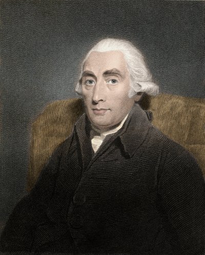 Joseph Black (1728-1799), skót fizikus és kémikus – Joseph Black skót kémikus portréja (1728-1799) alkotó: Unknown artist