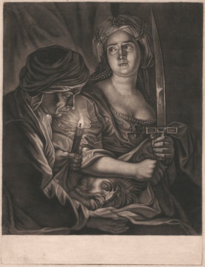 Judit a Holofernész fejével alkotó: Unknown artist