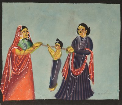 Kalighat festmény alkotó: Unknown artist
