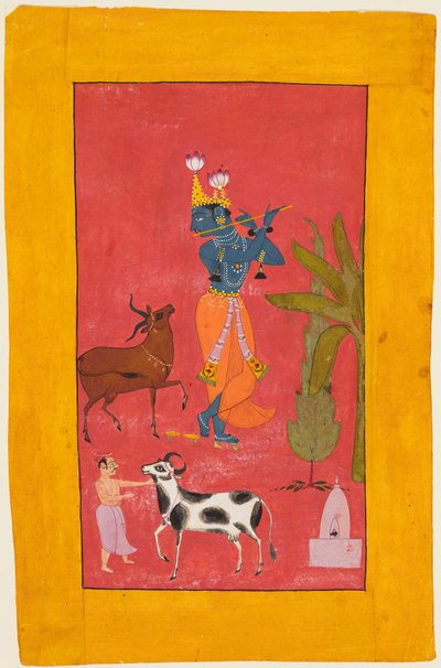 Krisna furulyázás alkotó: Unknown artist