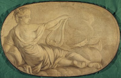 La Musique (allegória, díszítő festmény a Hôtel La Rivière számára, majd Canillac alkotó: Unknown artist