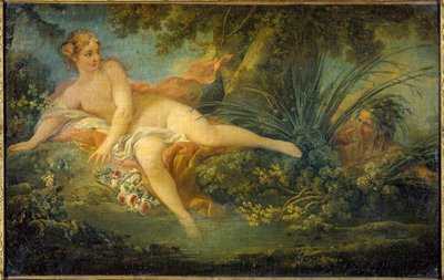 La Nymphe meglepetés, Boucher után alkotó: Unknown artist