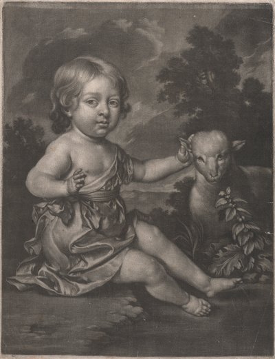 Hölgy (gyermek bárányhússal) alkotó: Unknown artist