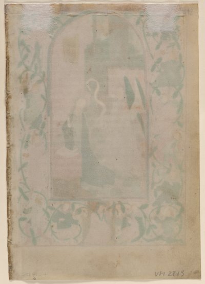 Levél az órák könyvéből: üres (fordítva) alkotó: Unknown artist