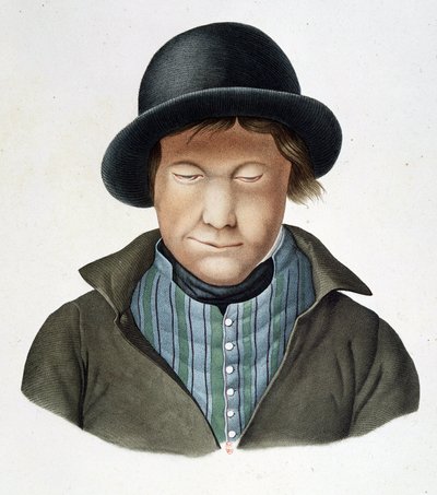 Izlandi leprások, 1840 körül, B.N. alkotó: Unknown artist