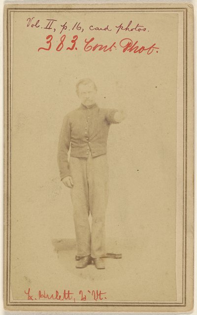 L[erman] Hulett, 2n Vt. [polgárháborús áldozat] alkotó: Unknown artist