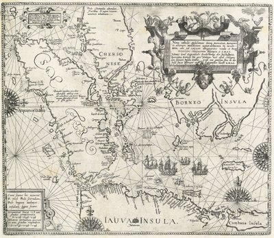 Linschoten útja Kelet-Indiába alkotó: Unknown artist