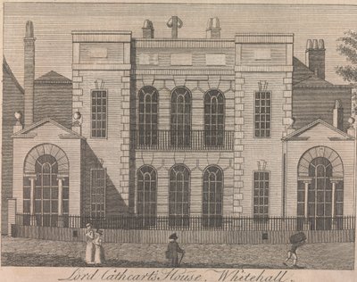 Lord Cathcart háza, Whitehall; 58. oldal (Első kötet) alkotó: Unknown artist